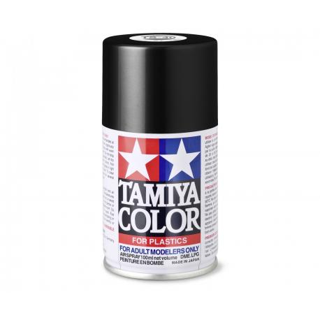 TS-40 NOIR METAL BRILLANT - PEINTURE BOMBE AEROSOL TAMIYA