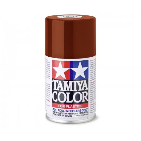 TS-33 ROUGE MAT - PEINTURE BOMBE AEROSOL TAMIYA