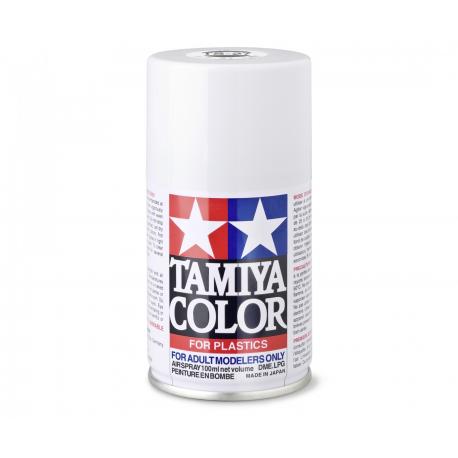 TS-27 BLANC MAT - PEINTURE BOMBE AEROSOL TAMIYA