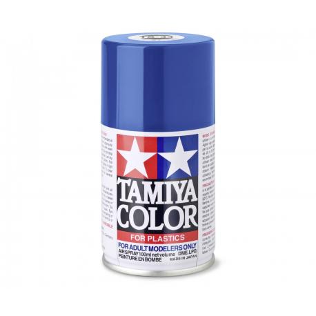 TS-44 BLEU VIF BRILLANT - PEINTURE BOMBE AEROSOL TAMIYA