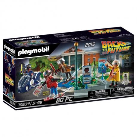 70634 PLAYMOBIL - COURSE D'HOVERBOARD PARTIE II RETOUR VERS LE FUTUR