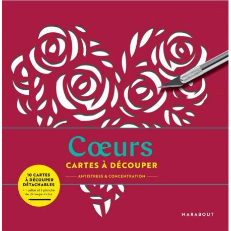 CARTES A DECOUPER - COEURS