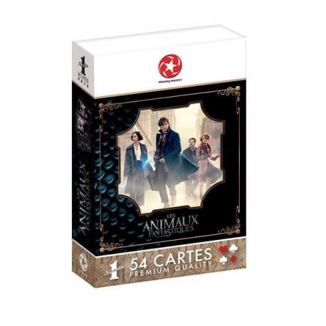 JEU DE 54 CARTES - LES ANIMAUX FANTASTIQUES - HARRY POTTER