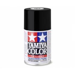 TS-6 NOIR MAT - PEINTURE BOMBE AEROSOL TAMIYA