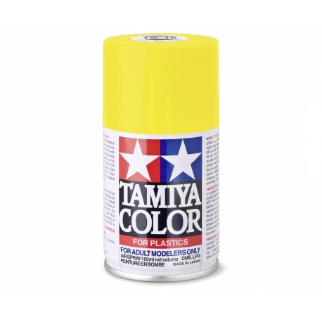 TS-16 JAUNE BRILLANT - PEINTURE BOMBE AEROSOL TAMIYA