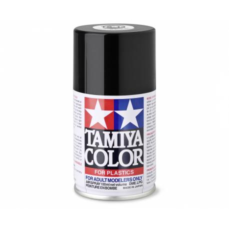 TS-14 NOIR - PEINTURE BOMBE AEROSOL TAMIYA