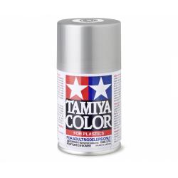 TS-76 ARGENT CLAIR METAL BRILLANT - PEINTURE BOMBE AEROSOL TAMIYA