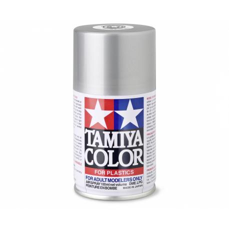 TS-76 ARGENT CLAIR METAL BRILLANT - PEINTURE BOMBE AEROSOL TAMIYA