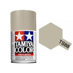 TS-88 TITANE ARGENTE - PEINTURE BOMBE AEROSOL TAMIYA