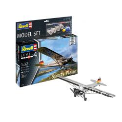 REVELL MAQUETTE - MODEL SET SPORTS PLANE "BUILDER'S CHOICE"