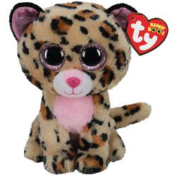 BEANIE BOO'S SMALL - LIVVIE LE LEOPARD