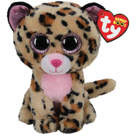 BEANIE BOO'S SMALL - LIVVIE LE LEOPARD