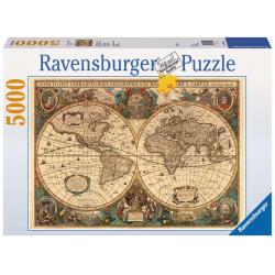 PUZZLE 5000P - MAPPEMONDE ANTIQUE