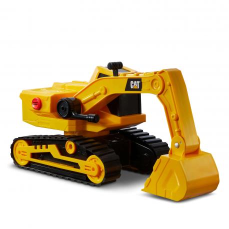 VEHICULE POWER HAULERS EXCAVATRICE PLASTIQUE 30CM SONS, LUMIERES ET DETECTEUR DE MOUVEMENTS - CATERPILLAR