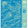 4 CARTES A GRATTER - SEA LIFE - DJECO