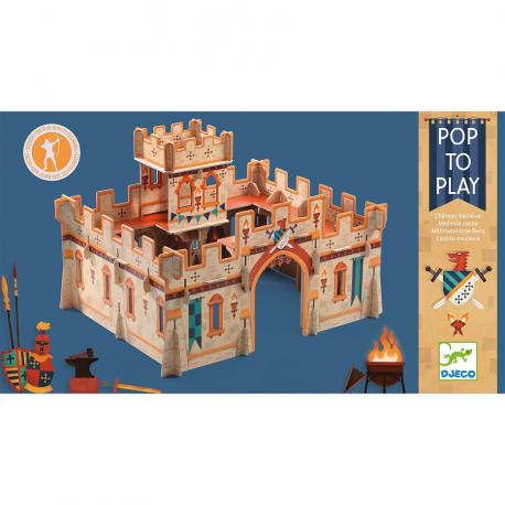 POP TO PLAY - CHATEAU MEDIEVAL - DJECO