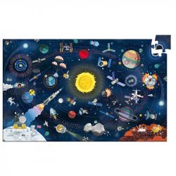 PUZZLE OBSERVATION 200 PCS - L'ESPACE - DJECO