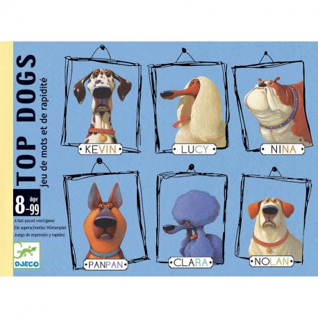 TOP DOGS - JEU DE CARTES - DJECO