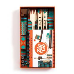 ZIG & GO 14 PCS - FOURCHETTE - DJECO