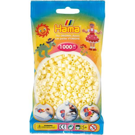 PERLES CREMES SACHET 1000 - HAMA