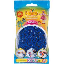 PERLES BLEUES FONCEES SACHET 1000 - HAMA