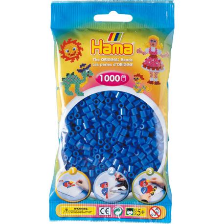 PERLES BLEUES SACHET 1000 - HAMA