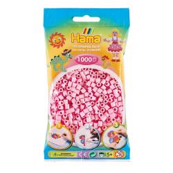 PERLES ROSES TENDRES SACHET 1000 - HAMA