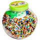 PERLES POT VERT 15000 PERLES + 3 PLAQUES COULEURS - HAMA