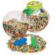 PERLES POT VERT 15000 PERLES + 3 PLAQUES COULEURS - HAMA