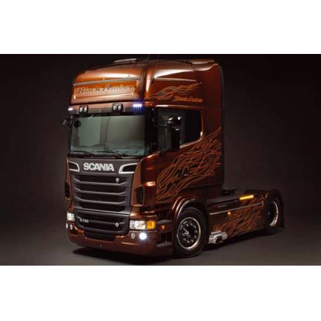 MAQUETTE SCANIA BLACK AMBER - ITALERI