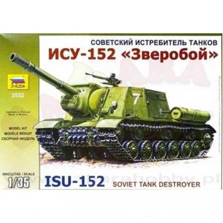 MAQUETTE CANON AUTOMATIQUE ISU-152 - ZVEZDA