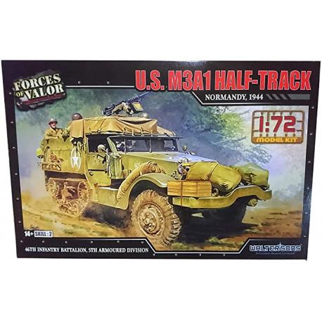 MAQUETTE U.S. M3A1 HALF-TRACK - WALTERSONS