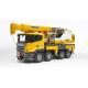 CAMION SCANIA R-SERIE AVEC GRUE LIEBHERR INTEGREE - BRUDER