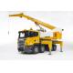 CAMION SCANIA R-SERIE AVEC GRUE LIEBHERR INTEGREE - BRUDER