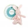 DOUDOU BOTANIC BIO - PANTIN LAPIN ROSE - DOUDOU ET COMPAGNIE