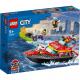 60373 LEGO - LA BATEAU DE SAUVETAGE DES POMPIERS