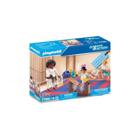 71186 PLAYMOBIL - SET CADEAU ENTRAINEMENT DE KARATE