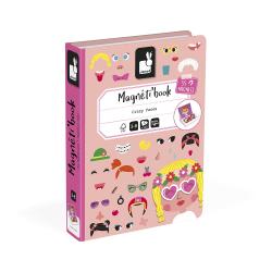 MAGNETI'BOOK CRAZY FACES FILLE