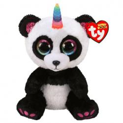 PELUCHE TY - BOOS MEDIUM - PARIS PANDA