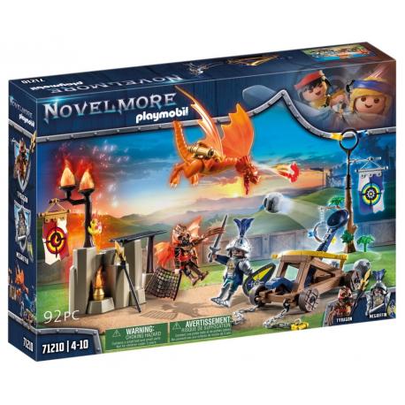 71210 PLAYMOBIL - TOURNOI CHEVALIER NOVELMORE CONTRE COMBATTANT BURNHAM RAIDER