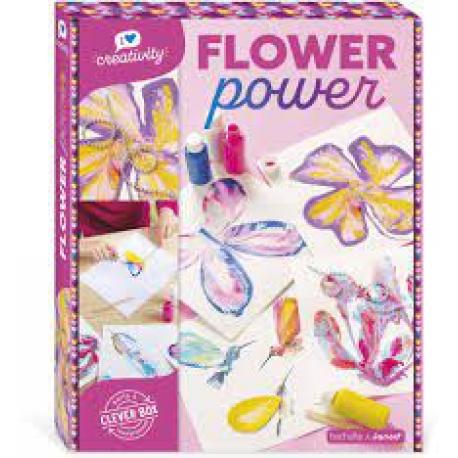 COFFRET PEINTURE FLOWER POWER