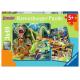 PUZZLE 3X49 PCS - LES AVENTURES DE SCOOBY-DOO