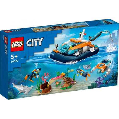 60377 LEGO - LE BATEAU D'EXPLORATION SOUS-MARINE