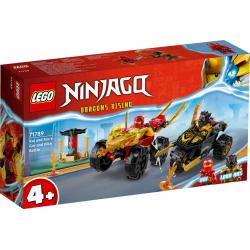 71789 LEGO - LE COMBAT EN VOITURE ET EN MOTO DE KAI ET RAS