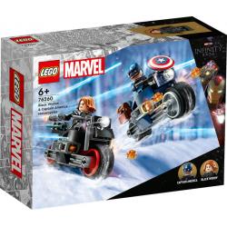 76260 LEGO - LES MOTOS DE BLACK WIDOW ET DE CAPTAIN AMERICA