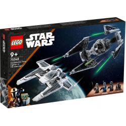 75348 LEGO - LE CHASSEUR FANG MANDALORIEN CONTRE LE TIE INTERCEPTOR