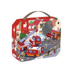 PUZZLE 24 PCS - POMPIERS - JANOD