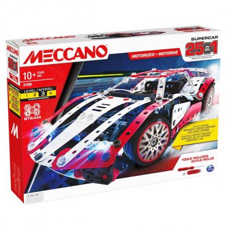 MECCANO - SUPERCAR 25 MODELES MOTORISES