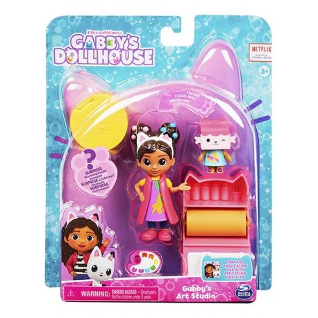 PACK 2 FIGURINES + ACCESSOIRES - GABBY ET LA MAISON MAGIQUE