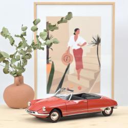 CITROEN DS 19 CABRIOLET 1961 - CORAIL RED